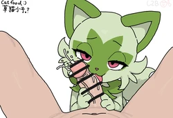 sprigatito blowjob新叶喵口交。。？！。赫赫。。（进我kardsQQ群喵！）
