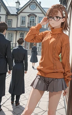 Mikoto Misaka vs Ghosts [AI Generated]