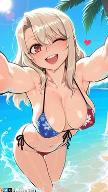 [WienerGens] Illyasviel von Einzbern makes a splash [AI Generated] 作品封面