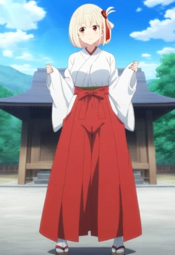 [Vanitas AI] Nishikigi Chisato 7 [AI Generated] 作品封面