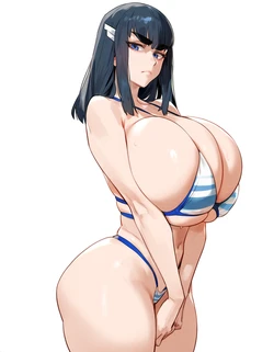Lucyla803 kiryuuin satsuki anal/bbc [Request] (200+ extra images) [AI Generated] 作品封面