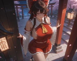 [CEOofMommies] Hakurei Reimu - Touhou (Ai Generated)