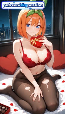 [SkyPassion] Yotsuba Nakano (5Toubun no Hanayome | The Quintessential Quintuplets) [AI Generated] 作品封面
