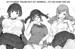 [Nigiri Usagi] My student found out my address... It's so over for me [English] 作品封面