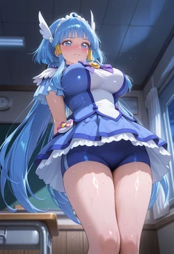 [ぱられるの世界] Cure Beauty - Classroom Play (Patreon) (AI Generated)