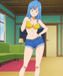 [Bluu AI] [Extra] Maron | Dragon Ball Z [AI Generated]
