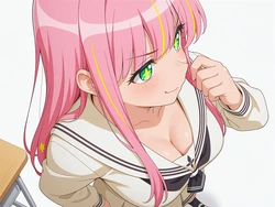 [pantylessKyonkanie] Meteor Hanaori - Hanaori-san Still Wants to Fight in the Next Life [AI Generated] 作品封面