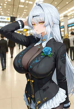[Miyabi] Yixuan仪玄(墨形影踪)(ZZZ) [AI Generated] 作品封面