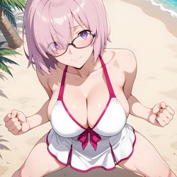 [Hentai Hideout] ⭐ Mash Kyrielight | Fate/Grand Order | Full Set (Patreon) [AI Generated] 作品封面