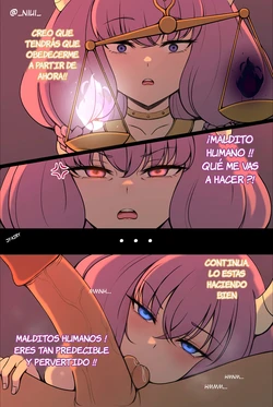 [Niui] ¿Y si Aura perdiese una batalla y fuese obligada a follar？(Sousou no Frieren) [Spanish] [JFairy Traslate] 作品封面