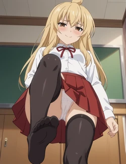 [アトリエくろてふ👣] footjob 旧作 Chiaki Minami (Minami-ke / Minamike) [209P] [AI Generated]