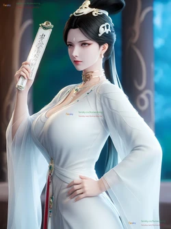 [AI Generated]搜神记-姑射仙子-雨师妾 作品封面