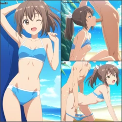 [Bluu AI] Sally／Shiromine Risa (Itai no wa Iya nano de Bougyoryoku ni Kyokufuri Shitai to Omoimasu.) [AI Generated] 作品封面
