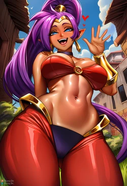 [Renzen] Shantae [AI Generated] 作品封面