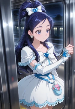 [ぱられるの世界] Cure White - Train Play (Patreon) (AI Generated) 作品封面