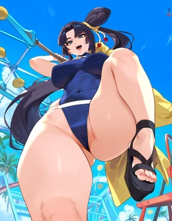 Lucyla803 ushiwakamaru (swimsuit assassin) (first ascension) {fate} x BBC [Request] (300+ extra images) [AI Generated] 作品封面