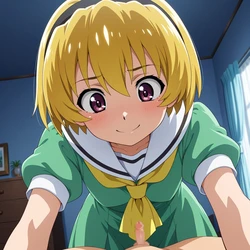 [バーチ Pixiv/Booth] 粗チンいじめ集5 - Hojo Satoko and Furude Rika (Higurashi When They Cry) [131P] [AI Generated]