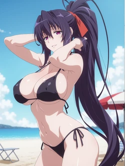 [Machina Ai] Akeno Himejima | 姫島朱乃 25p [AI Generated] 作品封面