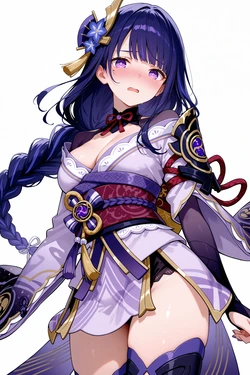 Rin_illust Raiden Shogun [AI Generated] 作品封面