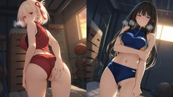 [Anthi] Inoue Takina ＆ nishikigi chisato - Lycoris Recoil [AI Generated]