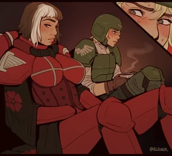 [Elzunix] Girlfailure Guardswoman (Warhammer 40K)