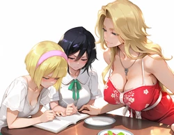 [Toujinator] My mom cannot help herself around my futa friend [AI Generated]