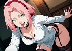 [Otaku Hentai World] Sakura Haruno | 春野 サクラ | 88 pictures 💮 Naruto | ナルト [AI Generated] 作品封面