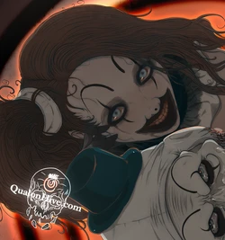 [Qualon] The Little Pale Girl & Art the Clown (Terrifier)
