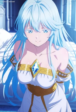 [araaiart] 239P (Extras) Request: Elfaria Albis Serfort | Wistoria: Wand and Sword [AI Generated] 作品封面