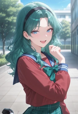 [ぱられるの世界] Sailor Neptune - Beach Play (Patreon) (AI Generated)