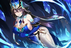 [Nepunep] Mirror Maiden Hu Tao [AI-Generated] 作品封面