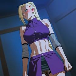 [Cyber-Wifu11] ino yamanaka (Naruto) [AI Generated] 作品封面