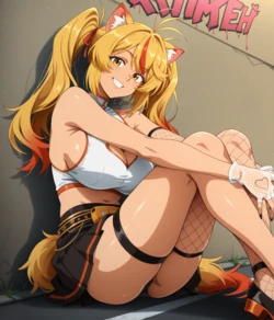 [Kimochiii] 🧡 Ebiko | VTuber | Full Set [AI Generated]