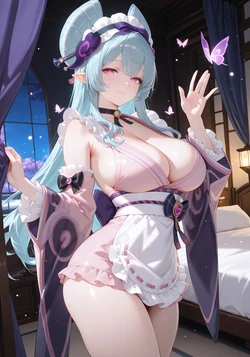 [ReverendGreatLove] Yumemizuki Mizuki (Genshin Impact) | 105 Pics (Patreon) [AI Generated] 作品封面