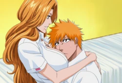 [Sira] Rangiku X Ichigo - Consensual / 松本乱菊 × 一護 - 合意あり (Patreon) [AI Generated]