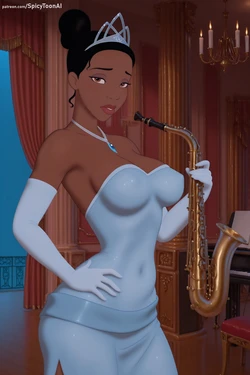[Spicy Toon AI] Tiana - The Princess and the Frog [AI Generated] 作品封面