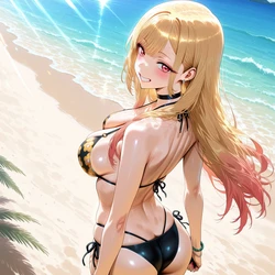 [Hypno Girls] Marin Kitagawa - Swimsuit (Patreon) (AI Generated) 作品封面