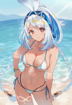 [Serain] NSFW | Mualani | Genshin Impact | 245p [AI Generated]