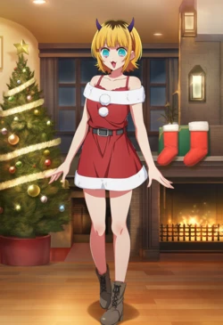 [Prompt Forbidden] Oshi no Ko: MEM-cho (Christmas Ver.) (Ultimate) (Patreon) [AI Generated] 作品封面