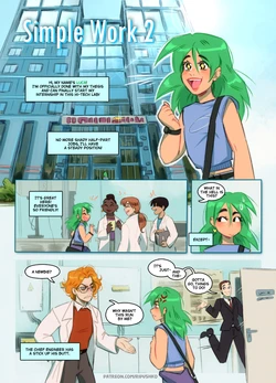 [Ripushko] "Simple Work 2" Comic (English)