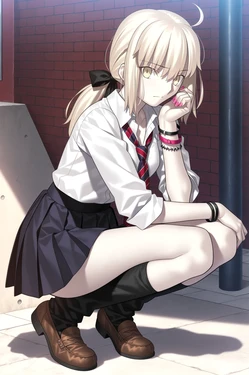 [社畜サーバント] Artoria Alter (Saber) 227P - Fate Stay Night [AI Generated] 作品封面