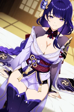 [GoonStudio] Raiden Shogun (Genshin Impact) - 243 pics [AI Generated] 作品封面