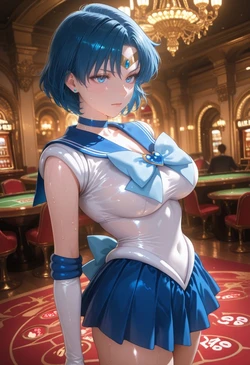 [ぱられるの世界] Sailor Mercury - Punishment Play (Patreon) (AI Generated) 作品封面