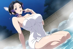 [Enaki] Shinobu Kocho - Demon Slayer (100p) (Patreon) [AI Generated]