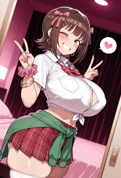[Nankoai] Haruka Amami - 天海春香 -(im@s)-req-gyaru.uniform-lovehotel-ojisan-gb-recording- (Patreon) [AI Generated]