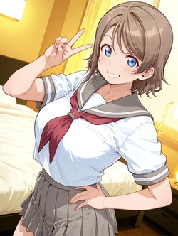 [RockMan] (236P)渡辺曜 You Watanabe [AI Generated] 作品封面