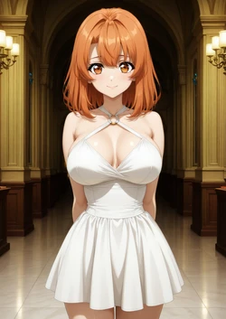 [GoodAI/GoodAI07] 🤍 Colette Loire in White Dress | Premium Content [AI Generated] 作品封面