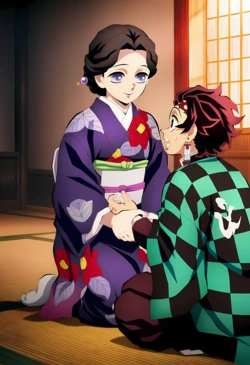 [animechan] Tamayo x Kamado Tanjirou Premium [AI Generated]