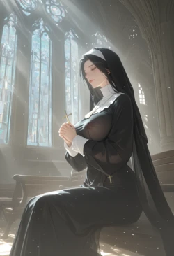 [ManAI]轻熟风 圣女的接待1~軽熟風 聖女の迎賓式1(162P)[AI Generated] 作品封面