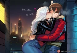 [Tillian] Felicia Hardy x Peter Parker (Marvel) [AI GENERATED] 作品封面